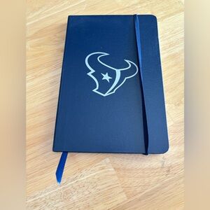 Houston Texans Blue Lined Notebook